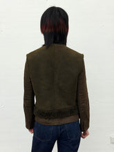 Load image into Gallery viewer, JIL SANDER LEATHER SHEARLING VEST