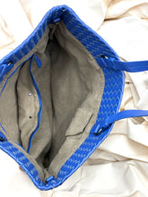 Load image into Gallery viewer, BOTTEGA VENETA INTRECCIATO LEATHER TOTE IN NAVY