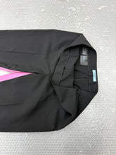 Load image into Gallery viewer, PRADA ANKLE LENGTH BLACK/PINK WOOL TROUSERS