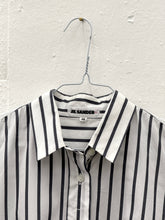 Load image into Gallery viewer, JIL SANDER SHORT-SLEEVE STRIPED COTTON SHIRT