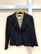 Load image into Gallery viewer, CHRISTIAN LACROIX BLACK SILK SUIT