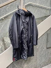 Load image into Gallery viewer, PRADA ANTHRAZIT HOODED RAIN COAT