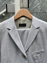 Load image into Gallery viewer, JIL SANDER LIGHT GREY WOOL SUIT