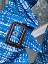 Load image into Gallery viewer, 2010 REISSUE OF 1996 PRADA PLAID BELTED RAIN COAT