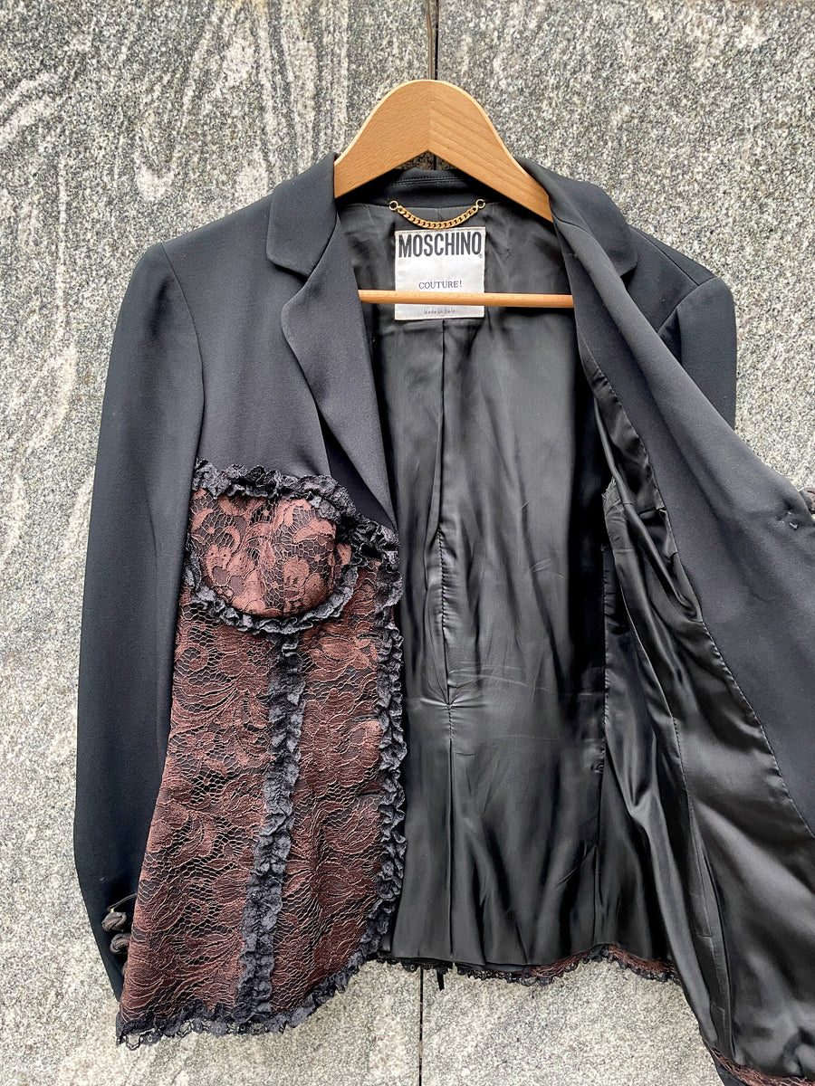 アウターその他 MOSCHINO COUTURE Woman Blazer Black 05050560 1555 DSC03514.JPG?format=1500w