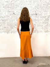 Load image into Gallery viewer, JIL SANDER ORANGE MIDI SHIRT