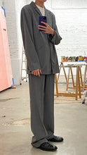 Load image into Gallery viewer, JIL SANDER GREY MÉLANGE WOOL SUIT