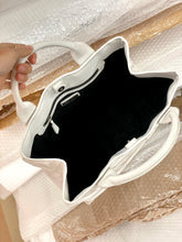 Load image into Gallery viewer, MIU MIU PATENT WHITE LEATHER BAG
