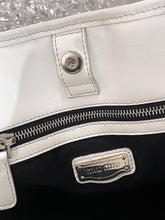 Load image into Gallery viewer, MIU MIU PATENT WHITE LEATHER BAG
