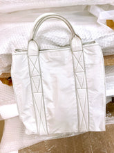 Load image into Gallery viewer, MIU MIU PATENT WHITE LEATHER BAG
