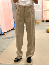 Load image into Gallery viewer, JIL SANDER BEIGE LIGHT WOOL PANTS
