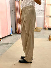 Load image into Gallery viewer, JIL SANDER BEIGE LIGHT WOOL PANTS

