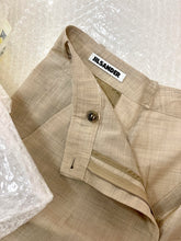 Load image into Gallery viewer, JIL SANDER BEIGE LIGHT WOOL PANTS
