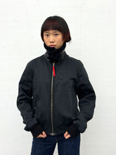 Load image into Gallery viewer, DARK BLUE PRADA BOMBER BLOUSON SHEARLING JACKET
