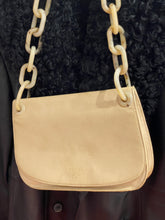 Load image into Gallery viewer, PRADA MADRAS SWING BEIGE LEATHER BAG
