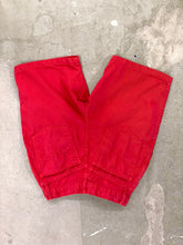 Load image into Gallery viewer, MOSCHINO RED DENIM SHORTS
