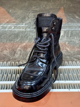 Load image into Gallery viewer, PRADA BLACK LEATHER BOOTS (38)
