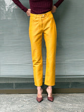 Load image into Gallery viewer, COURRÉGES VINYL PANTS YELLOW
