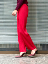Load image into Gallery viewer, PLEATS PLEASE ISSEY MIYAKE RED PANTS
