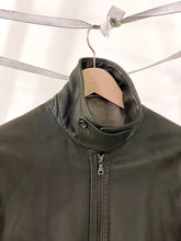 Load image into Gallery viewer, JIL SANDER GREY LEATHER BLOUSON
