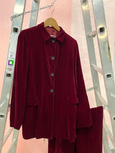 Load image into Gallery viewer, JIL SANDER RED VELVET SUIT
