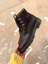 Load image into Gallery viewer, APC BROWN LEATHER ANKLE LACE-UP BOOTS (38)
