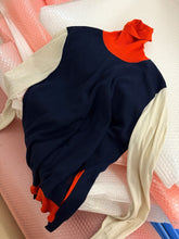 Load image into Gallery viewer, CÈLINE BY PHOEBE PHILO COLOR BLOCK WOOL TURTLENECK
