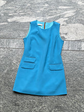 Load image into Gallery viewer, RENÈ LEZARD AZURE SLEEVELESS TOP/MINI DRESS
