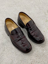 Load image into Gallery viewer, JIL SANDER DARK BROWN PENNY LOAFER (38)
