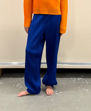 Load image into Gallery viewer, PLEATS PLEASE ISSEY MIYAKE BLUE PANTS
