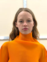 Load image into Gallery viewer, PLEATS PLEASE ORANGE TURTLENECK TOP
