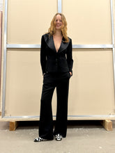 Load image into Gallery viewer, CHRISTIAN LACROIX BLACK SILK SUIT
