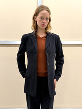 Load image into Gallery viewer, CALVIN KLEIN PINSTRIPE WOOL PANT SUIT
