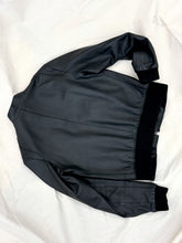 Load image into Gallery viewer, DOLCE&amp;GABBANA BLACK LEATHER BLOUSON ZIP JACKET
