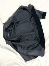 Load image into Gallery viewer, DOLCE&amp;GABBANA BLACK LEATHER BLOUSON ZIP JACKET
