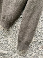 Load image into Gallery viewer, JIL SANDER KHAKI CASHMERE CARDIGAN
