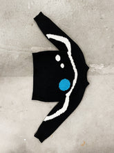 Load image into Gallery viewer, JIL SANDER GRAPHIC CASHMERE KNIT SWEATER
