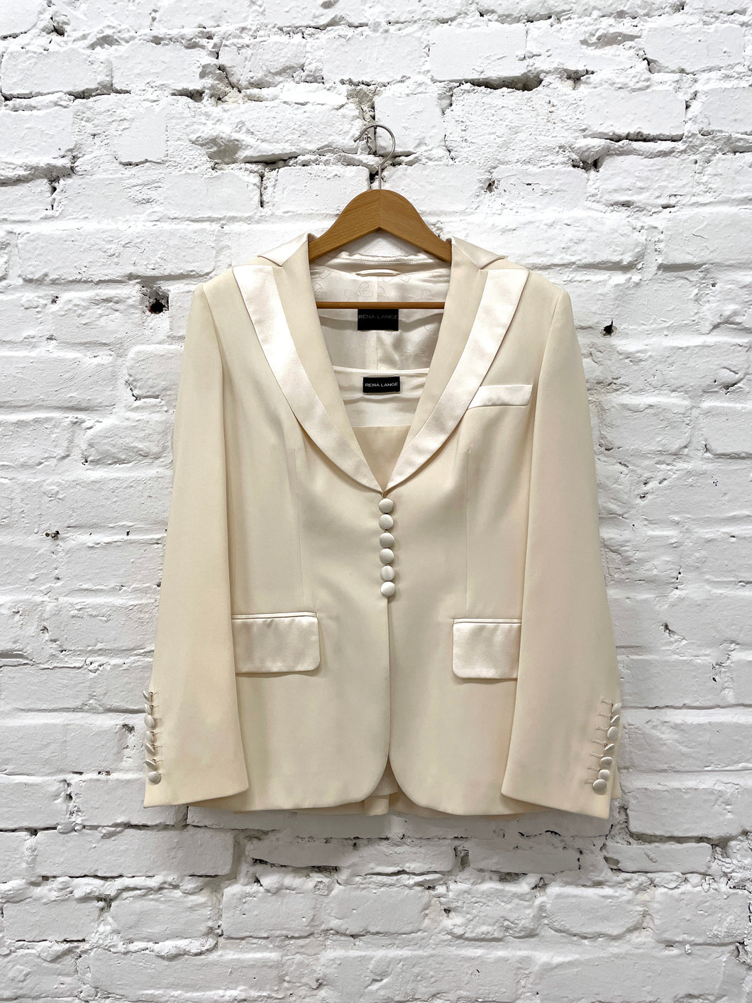 RENA LANGE SILK SUIT