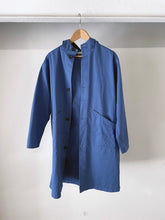 Load image into Gallery viewer, MARNI BLUE HOODED COTTON COAT
