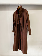Load image into Gallery viewer, HERMÉS BROWN MACKINTOSH COAT

