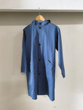 Load image into Gallery viewer, MARNI BLUE HOODED COTTON COAT
