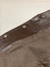 Load image into Gallery viewer, MIU MIU DARK BROWN LEATHER JACKET
