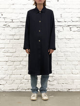 Load image into Gallery viewer, RENÈ LEZARD DARK BLUE COAT
