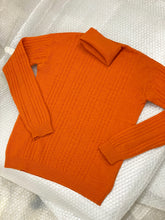 Load image into Gallery viewer, PRADA ORANGE TURTLENECK SWEATER

