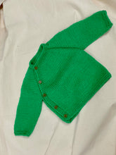 Load image into Gallery viewer, HANDMADE BABY WOOL CARDIGAN
