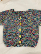 Load image into Gallery viewer, HANDMADE BABY WOOL CARDIGAN
