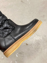 Load image into Gallery viewer, MONCLER BLACK WINTER DOWN BOOTS
